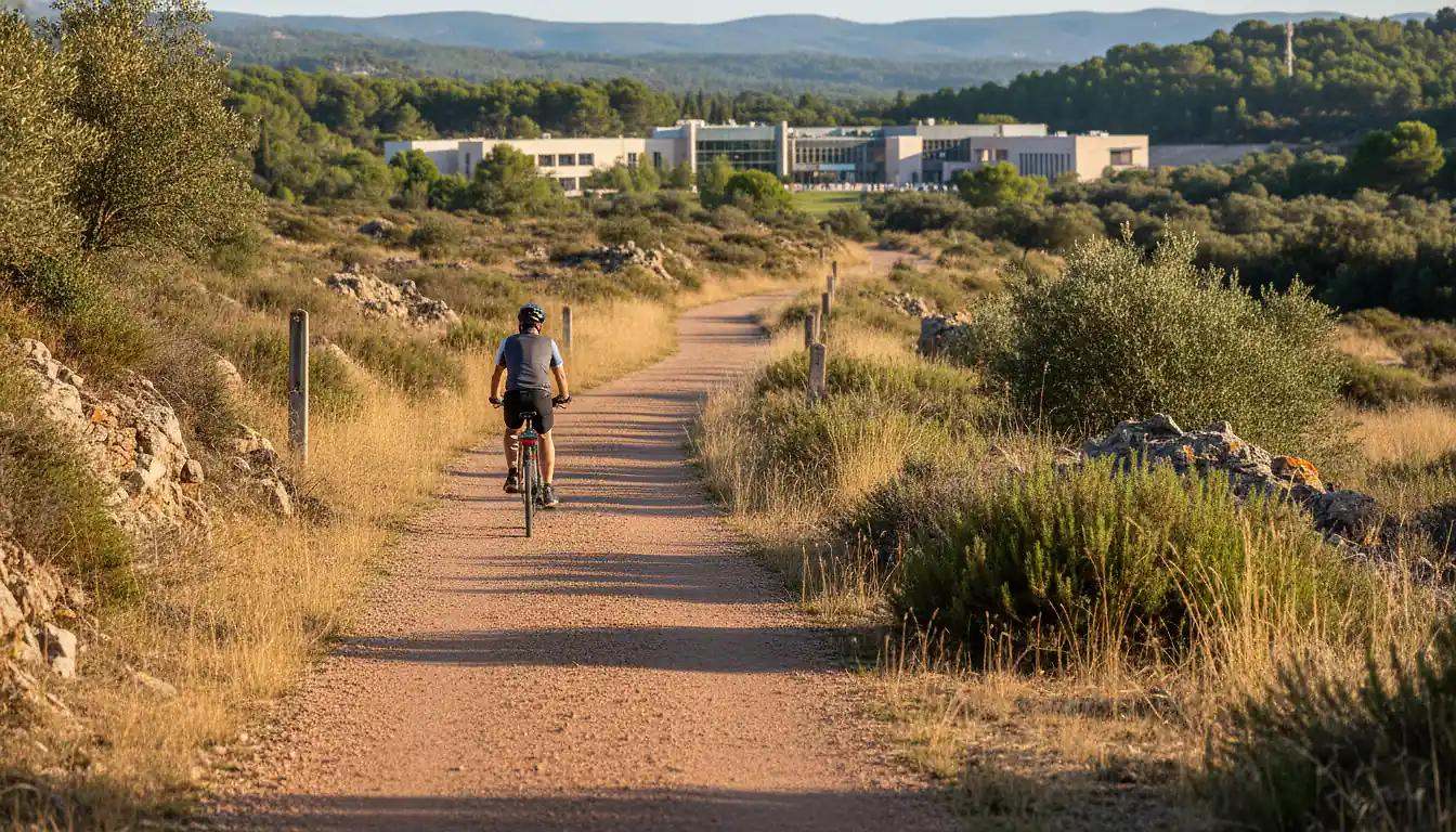 Voie verte Cyclamalou dans la vallée de l'Orb, Hérault