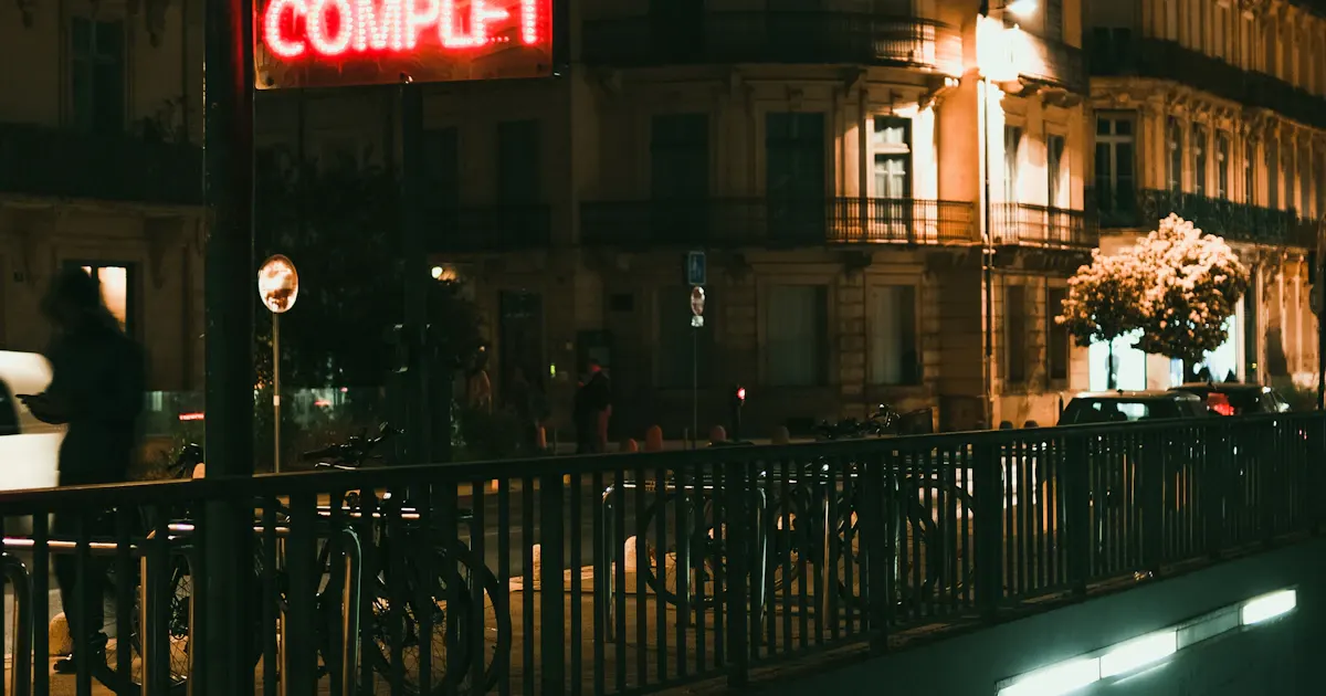 Le boulevard Gambetta et ses immeubles haussmanniens à Montpellier