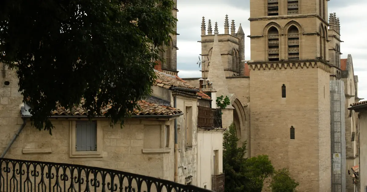 Vue de Juvignac, commune résidentielle près de Montpellier